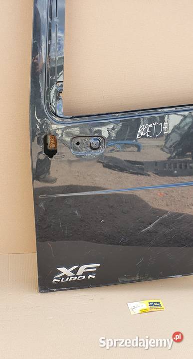 DAF XF 106 DRZWI LEWE Bieleń