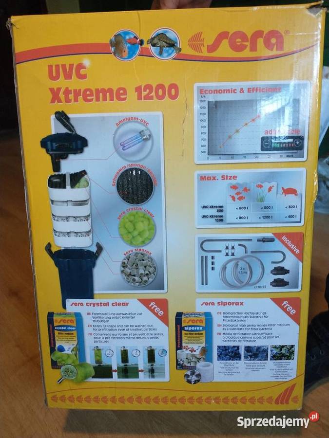 Filtr do akwarium mało używany podkarpackie Sonina