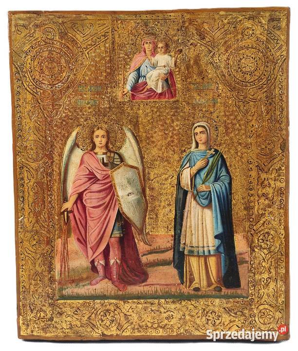 Ikona Archanioł Michał Święta Serafina 0254