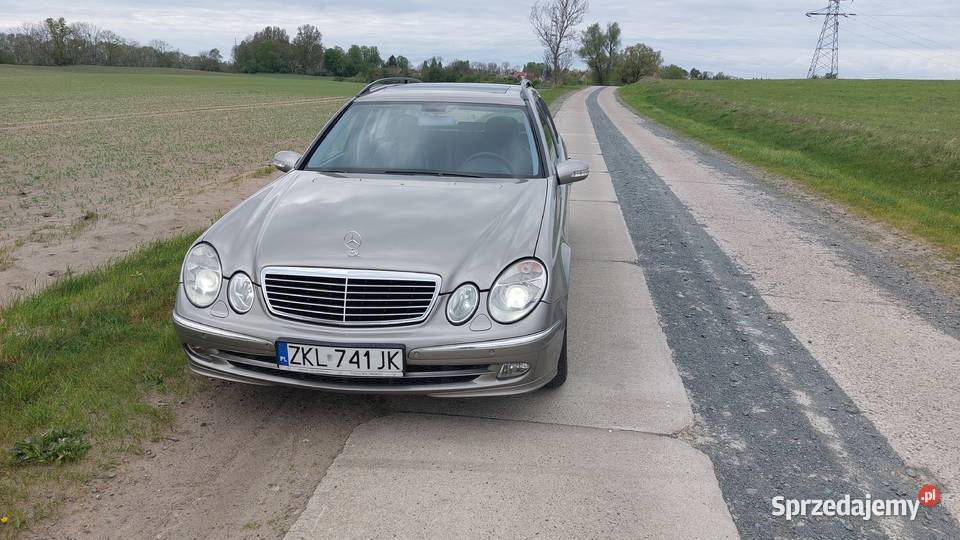 Mercedes W211 2009 U MNIE STAN Klasa E zachodniopomorskie Kołobrzeg