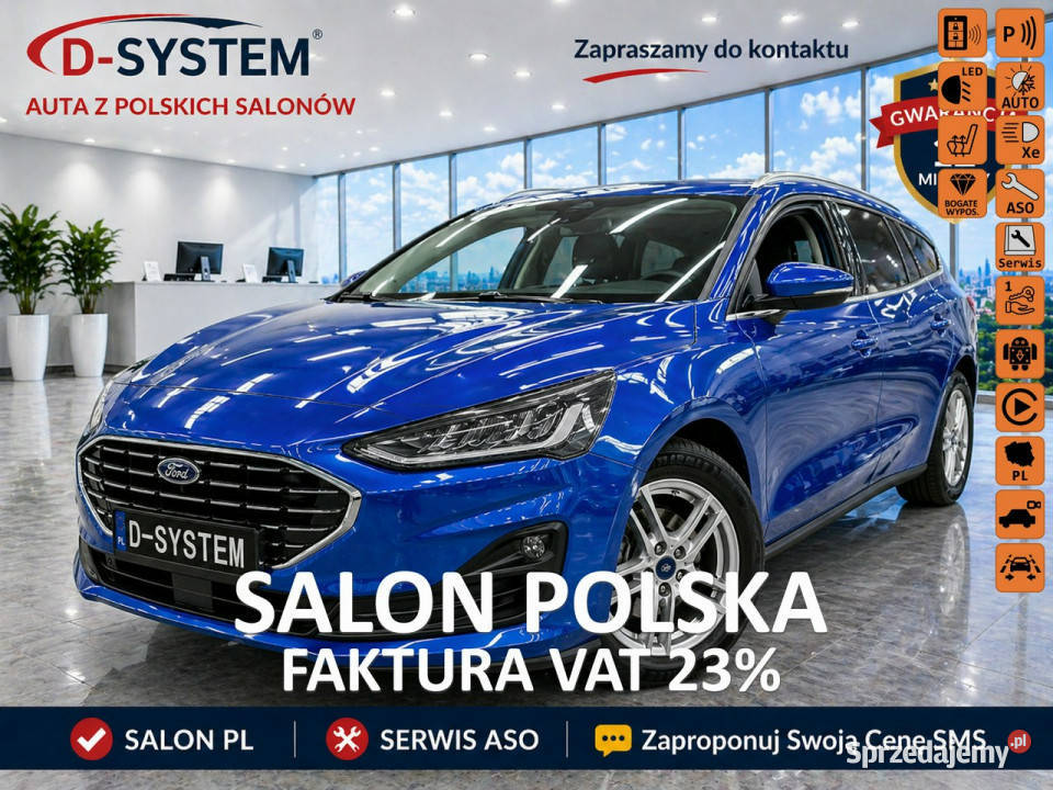 Ford Focus 2023 Titanium X Salon Polska 999cm3 Białystok