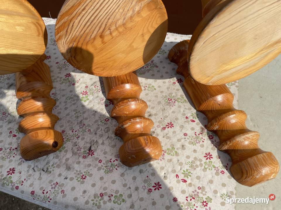 drewniany kwietnik naścienny 3 Pruszcz Gdański