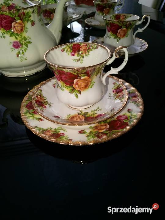 royal albert zestaw kawowy sprzedam