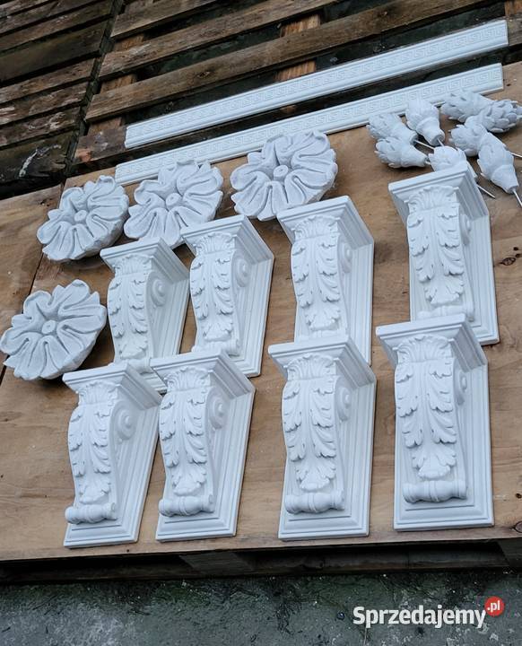 Sztukateria elewacyjna na elewacje gres Sztukateria, dekoracja sufitu Zielona Góra