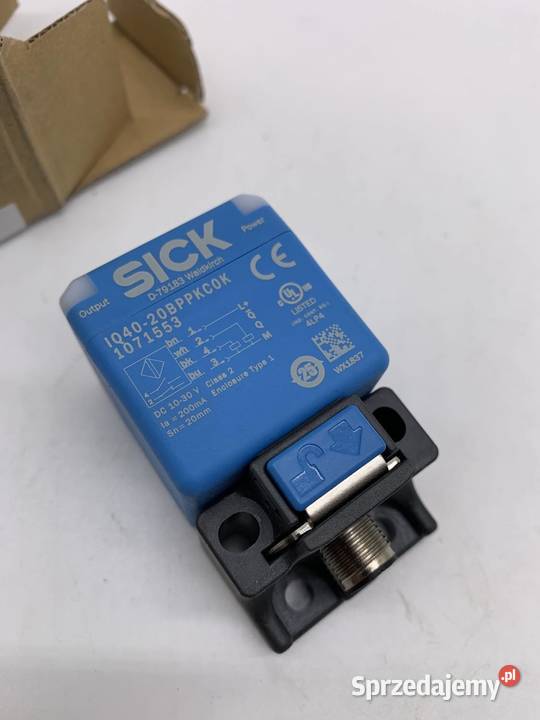 Sick IQ4020BPPKC0K 1071553 Czujnik indukcyjny Warszawa sprzedam