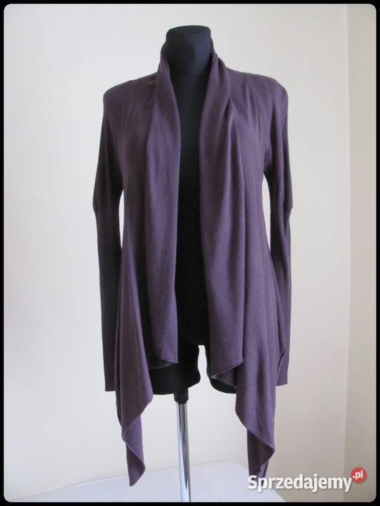 Śliwkowa narzutka sweter Vero Moda rozmiar 36 Swetry i golfy