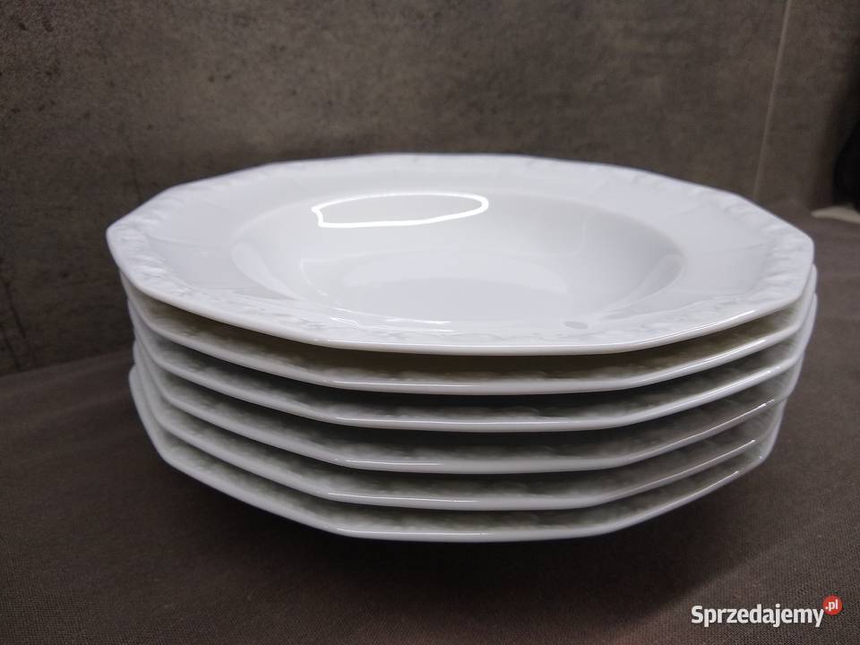 Talerz głęboki Rosenthal Biała Maria Classic 6 Kalisz