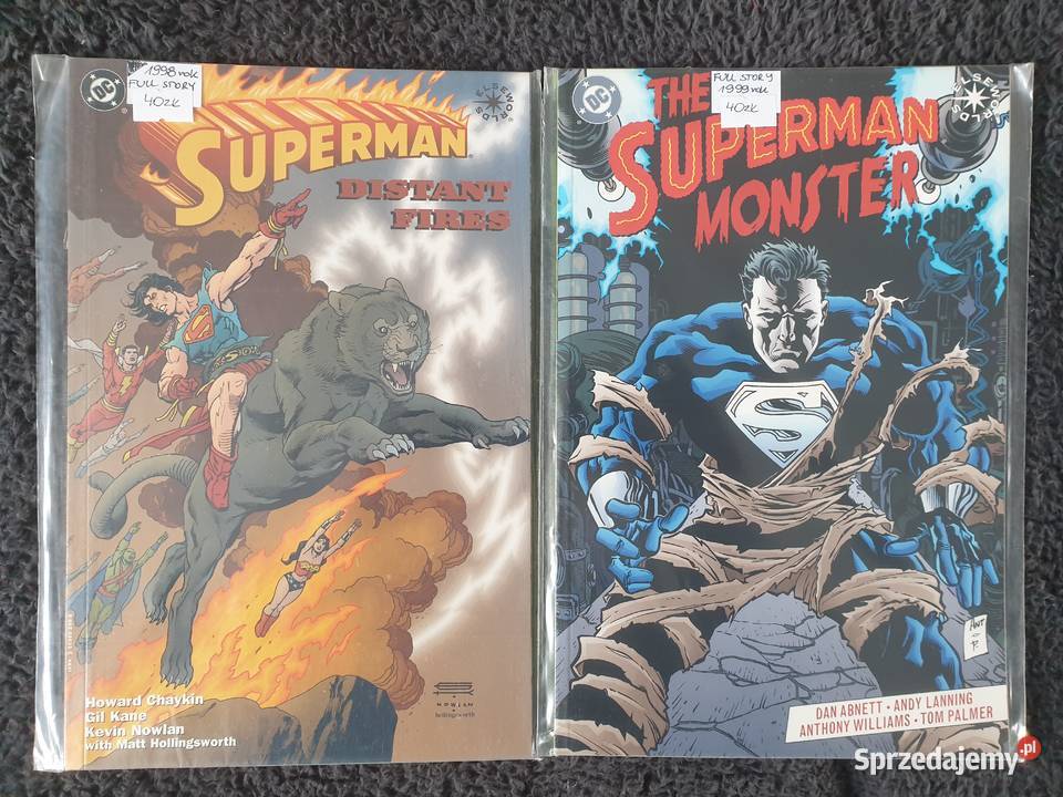 Superman 12 komiksów DC USA Amerykańskie Gdynia