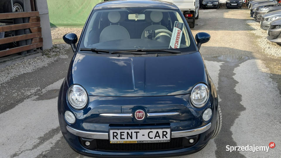 Fiat 500 12i70OPŁACONY Bezwypadkowy Klima 500 Fiat Częstochowa