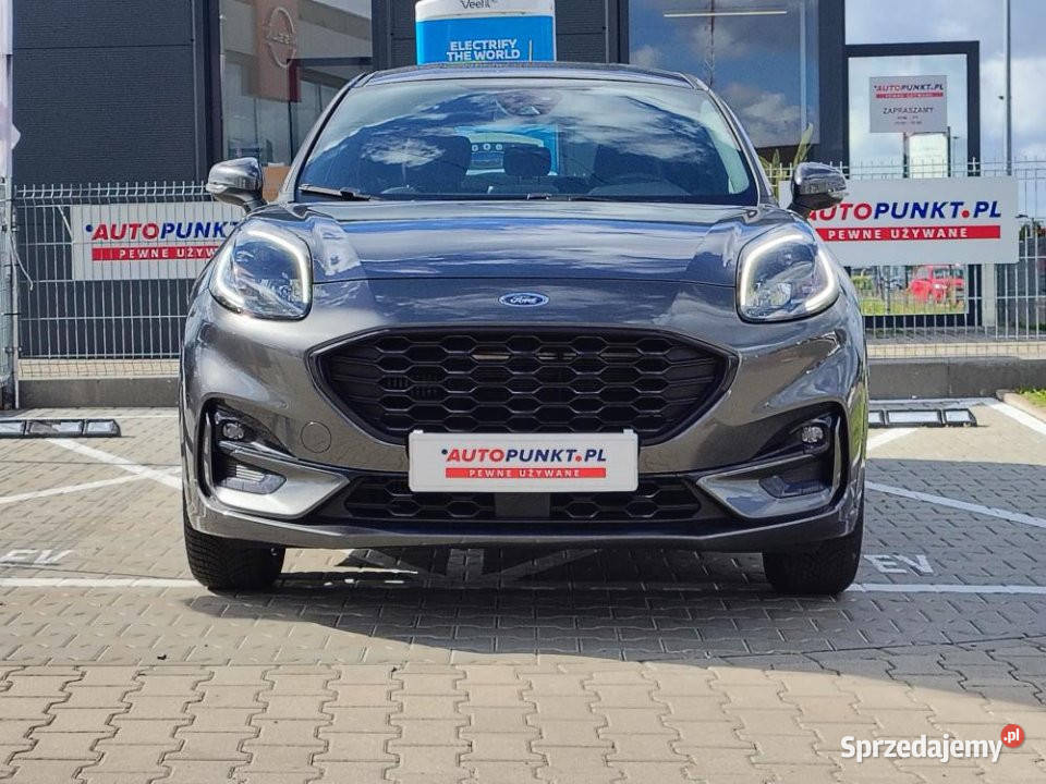 FORD Puma 2022r Hybrid Grzane fotele kierownica Puma Poznań