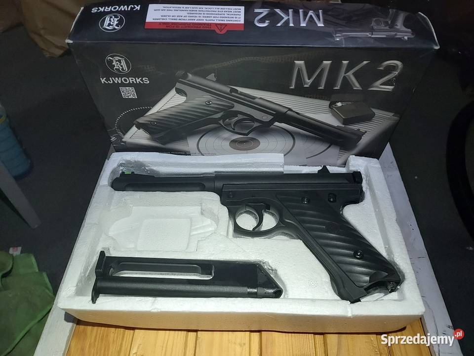 Replika Pistolet Ruger MK2 ASG Co2 gazowy małopolskie Kęty