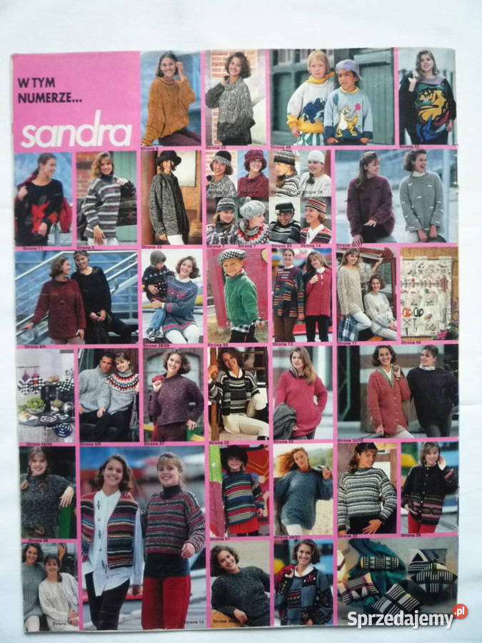 Sandra 91994 Wzory na druty Sweterki Kobiet zachodniopomorskie Szczecin