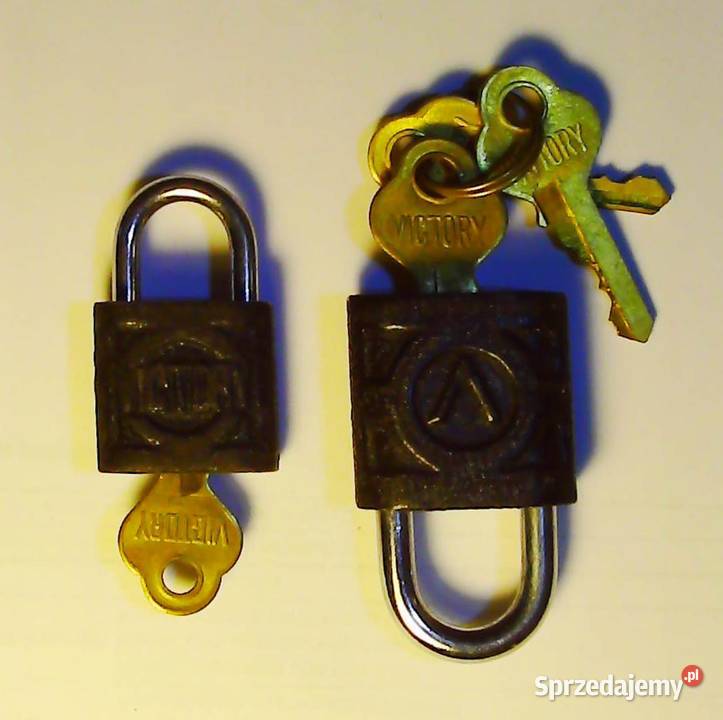 Kłódka żeliwna radomskiej firmy Victory Kraków sprzedam