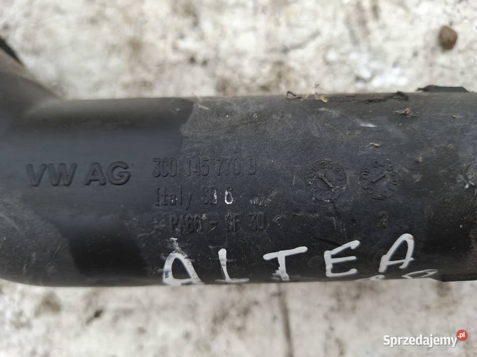 Przewód Dolot Intercooler Seat Altea 19D