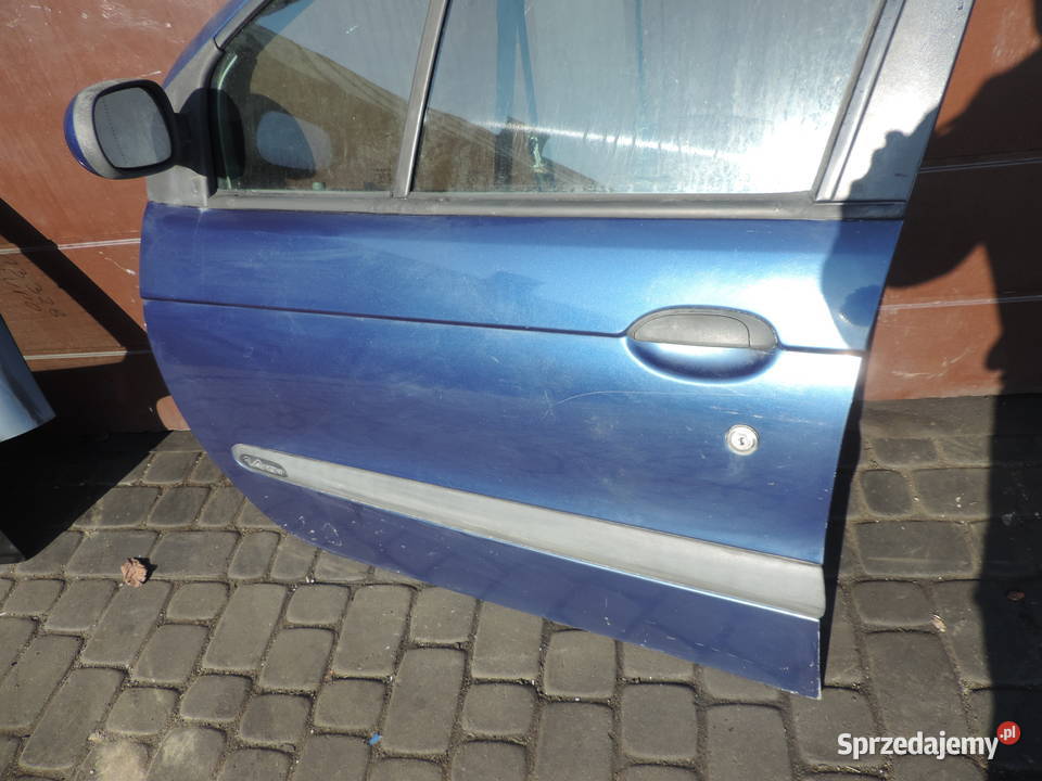 DRZWI LEWY PRZÓD RENAULT SCENIC 1 FL LAKIER Rok produkcji 2002 małopolskie Nowy Sącz