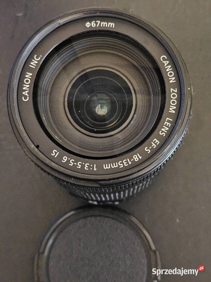 Obiektym Canon EFC 18 135 mm Czechowice-Dziedzice sprzedam