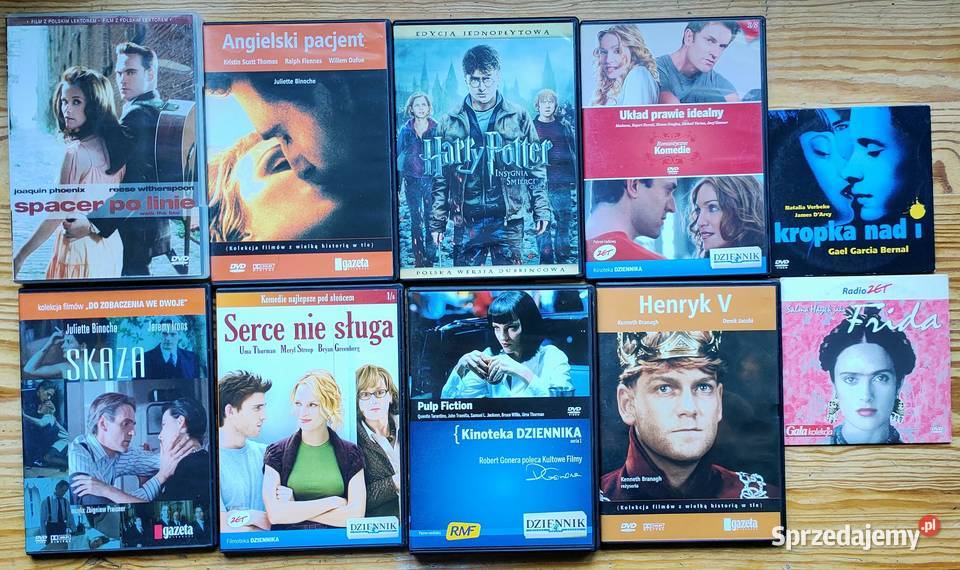 Zestaw różnych filmów 42 sztuk DVD Asterix lektor Sosnowiec
