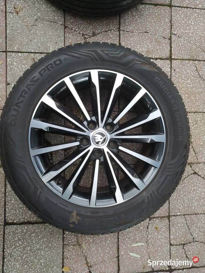 Oryginalne felgi Skoda Trinty 18 opony Bytów