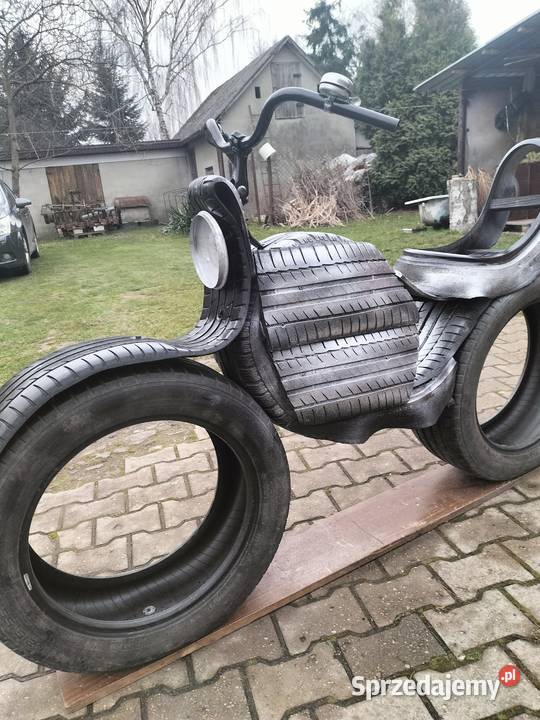 sprzedam motocykl ozdoba ogrodowa Krasnystaw