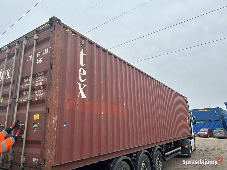 Kontener magazynowy 40HC używany 12 m Kraków