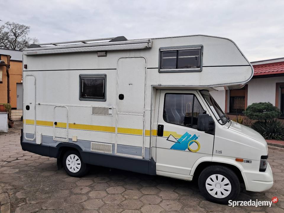 Kamper Fiat Ducato 1993 25 TD interkuler 100 wielkopolskie Złotów sprzedam