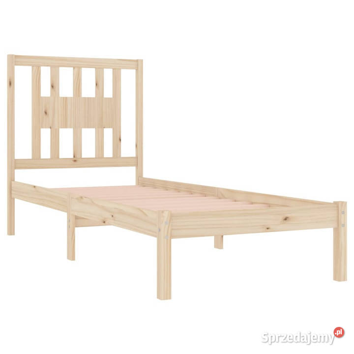 Rama łóżka lite drewno sosnowe 90x200 WM3104048 Warszawa