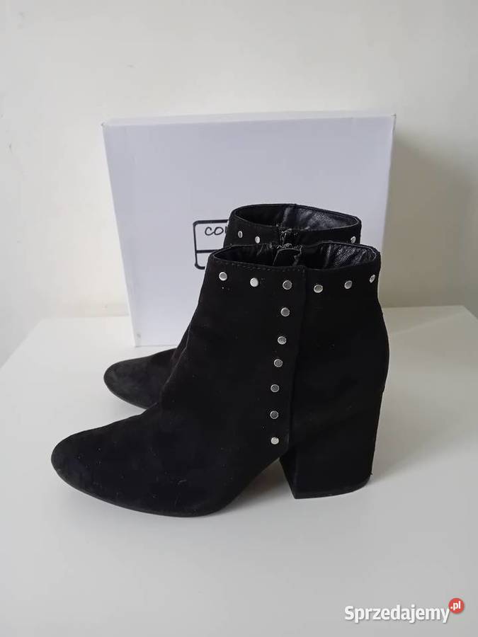 Czarne botki Deezze mazowieckie sprzedam