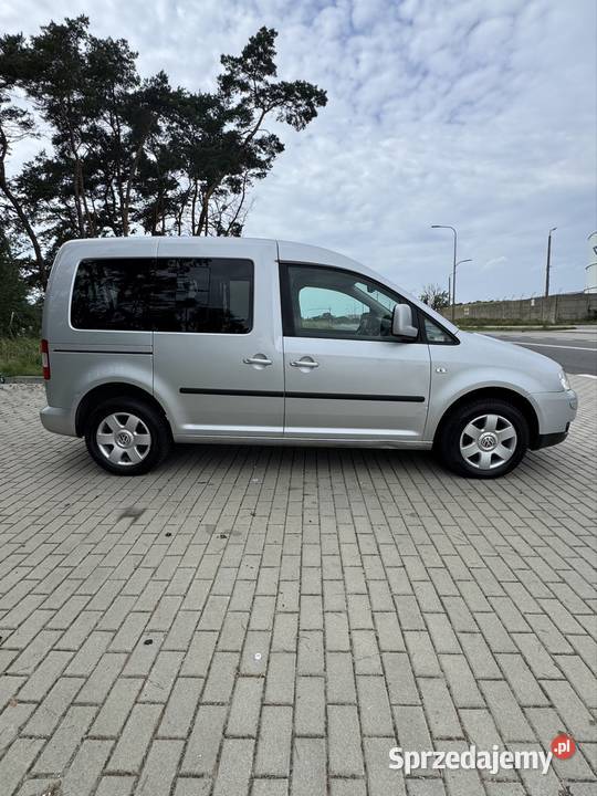 Vw caddy srebrny sprzedam