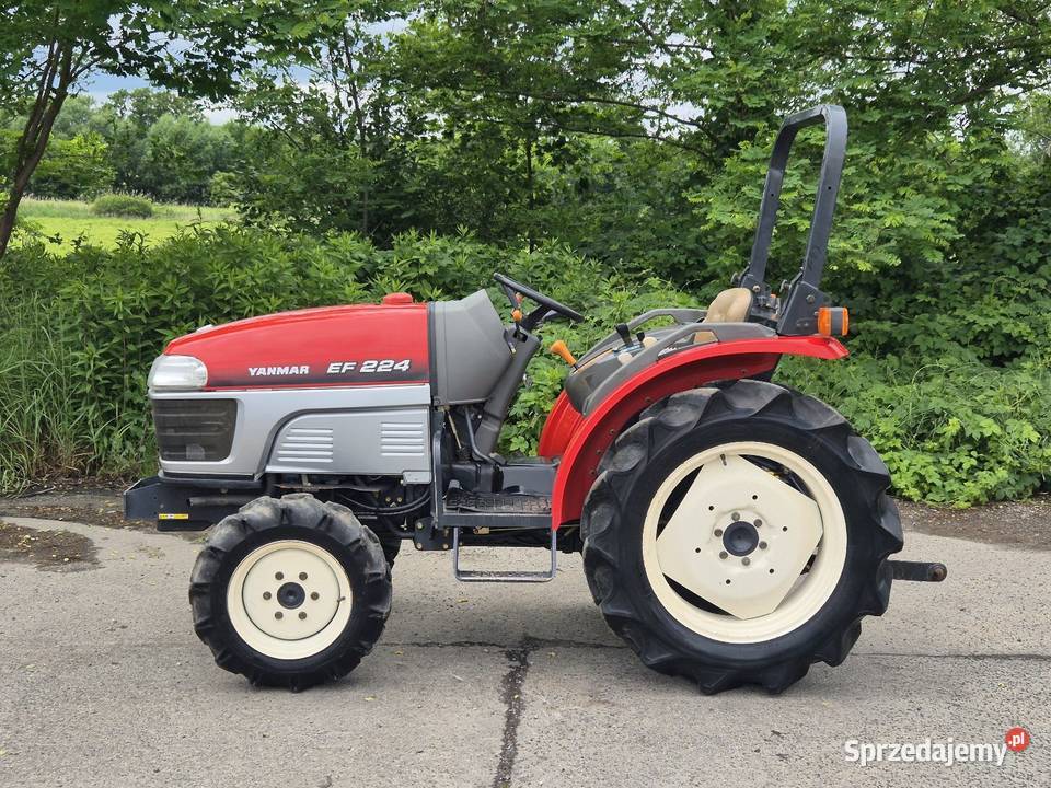 Traktorek traktor YANMAR EF224D 24 44 Małuszyn