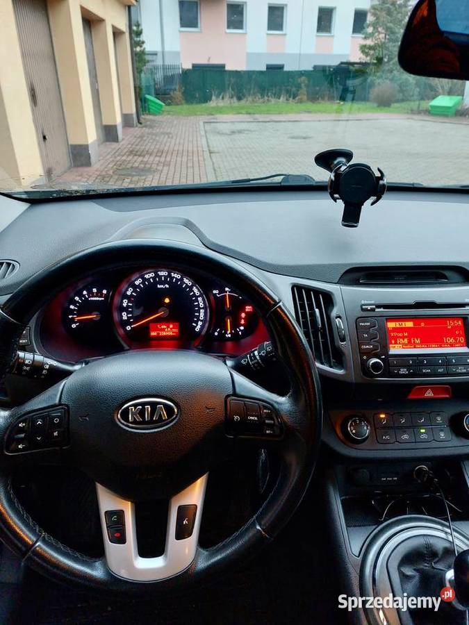 Kia sportage 17 crdi z polskiego salonu zadbana radio Szczecin