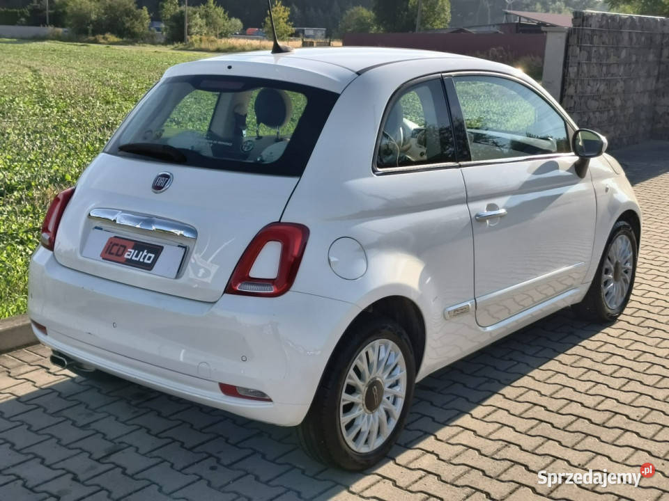 Fiat 500 12 benzynka 70 niski przebieg mała benzyna małopolskie Kęty