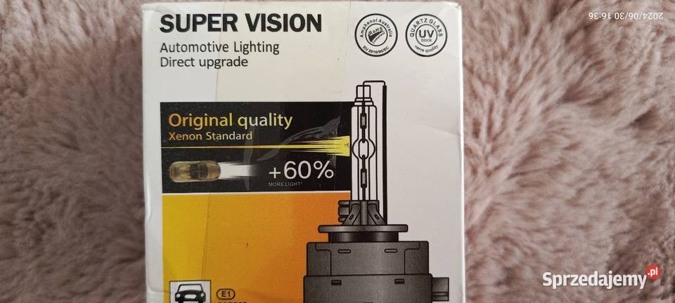 Żarówka reflektora Super Vision D1S 4300K 2 Tychy