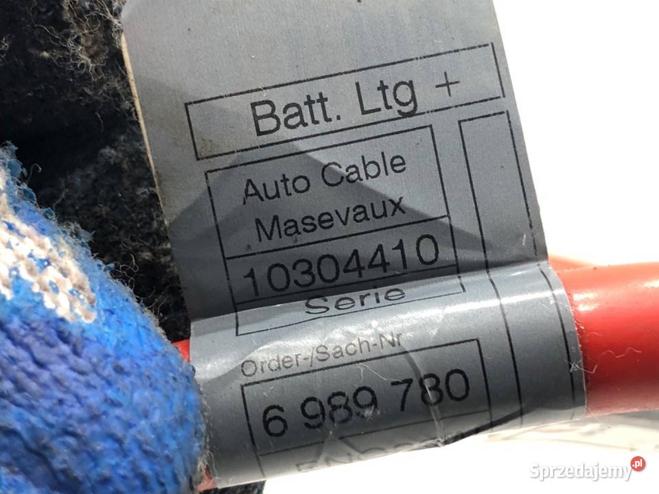 KLEMA PLUS BMW E60 6989779 30 272 0310 PRZEWÓD osobowe