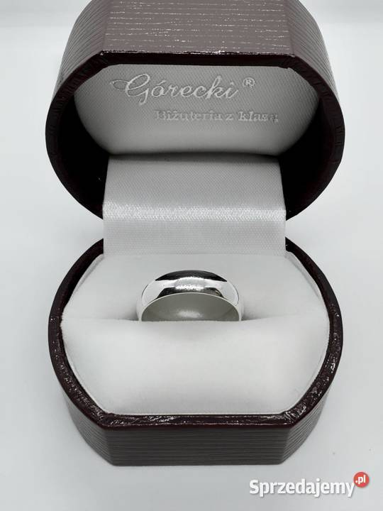 Nowa Rodowana Srebrna Obrączka pr 925 303g warmińsko-mazurskie sprzedam