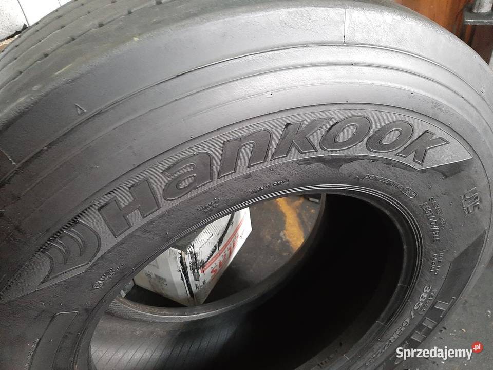 Opona używana ciężarowa 38565R225 HANKOOK TH22 Zaścianki sprzedam