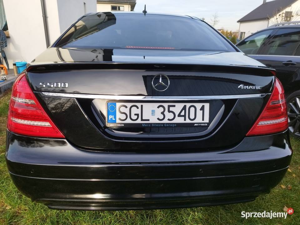 Salon Polska Mercedes S klasa4x447 V8 340 2007 Sośnicowice