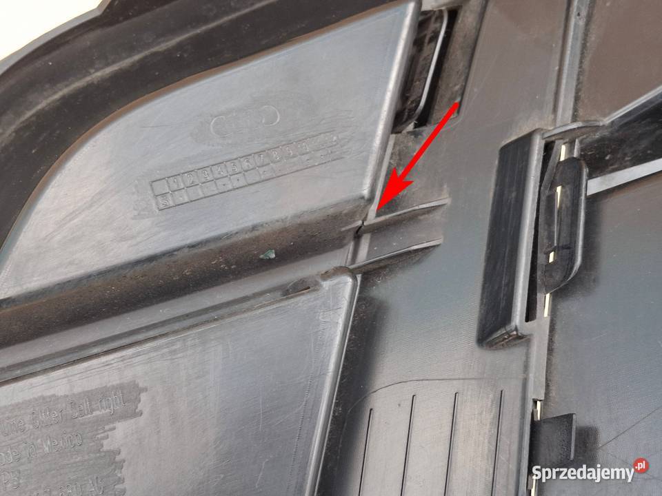 AUDI Q5 80A LIFT SLINE KRATKA ZDERZAKA PRZÓD Bieleń