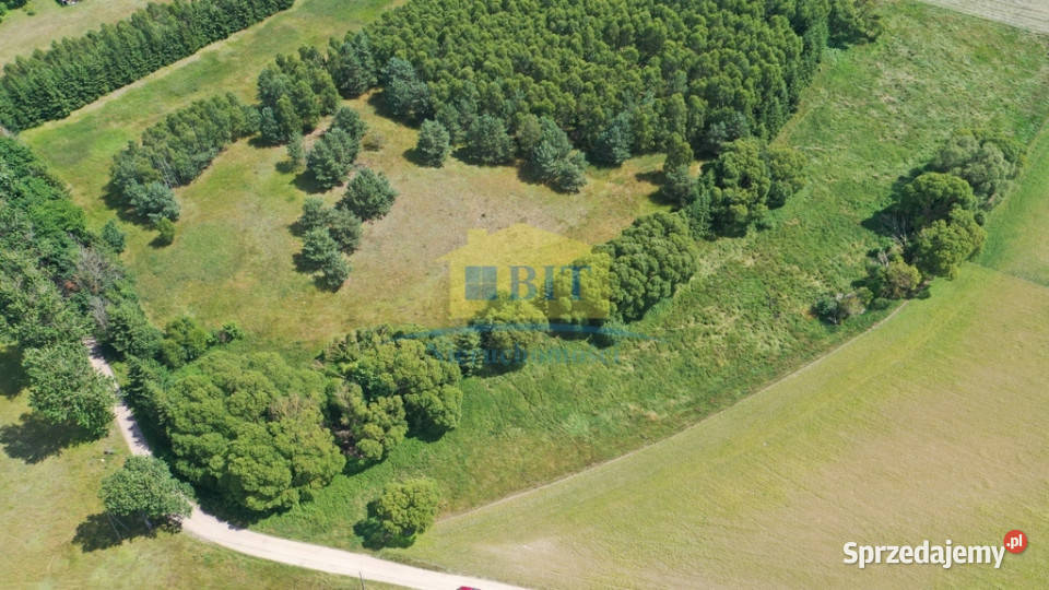 Działka 3500 m2 Chlebowo Jeziorem Siecino