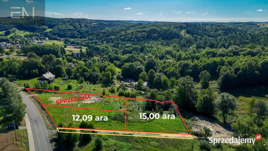 Grunt 1500m2 Straszydle podkarpackie