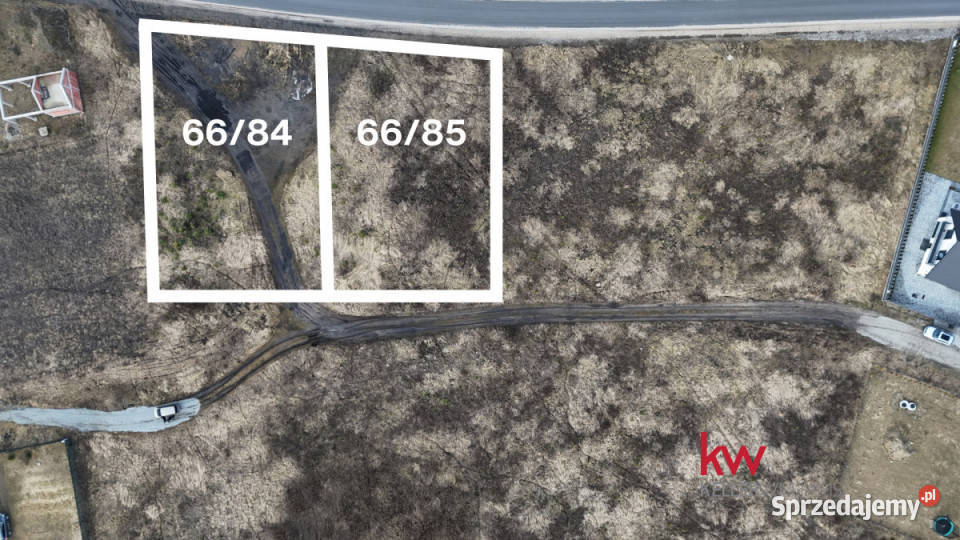 Grunt 1242m2 Wronczynek Kaniowa 1242m2