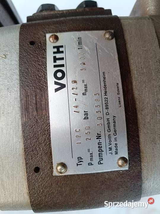 Pompa zębata Voith IPC 680 tłoczkowa IPC 540 śląskie Krzepice