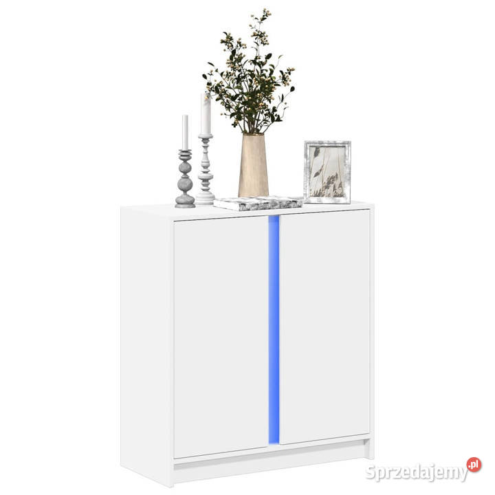 Szafka z LED biała 77x34x85 materiał Pozostałe Warszawa