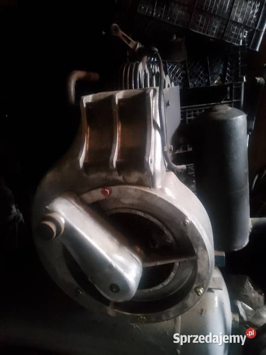 Silnik motor zabytkowy czeski Szastarka