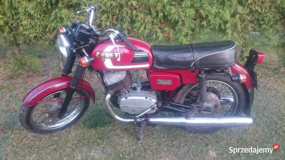 CZ 350 12V dowód plus dużo części Jawa Ryki