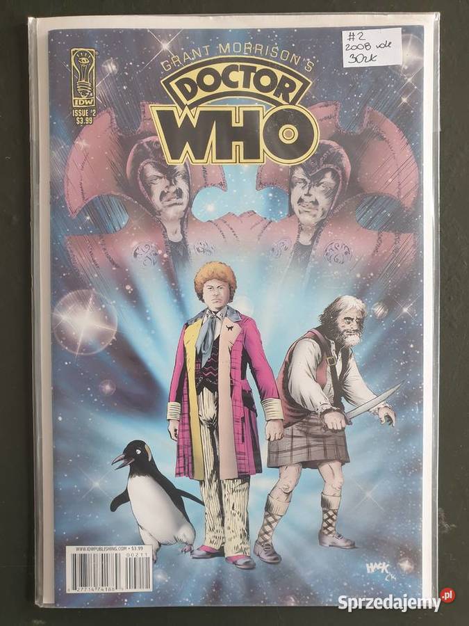 Doctor WHO 2 komiksy język angielski 2008 Komiksy Gdynia sprzedam