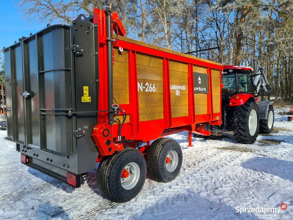 Ursus rozrzutnik obornika 8 ton N266 Warfama Bydgoszcz