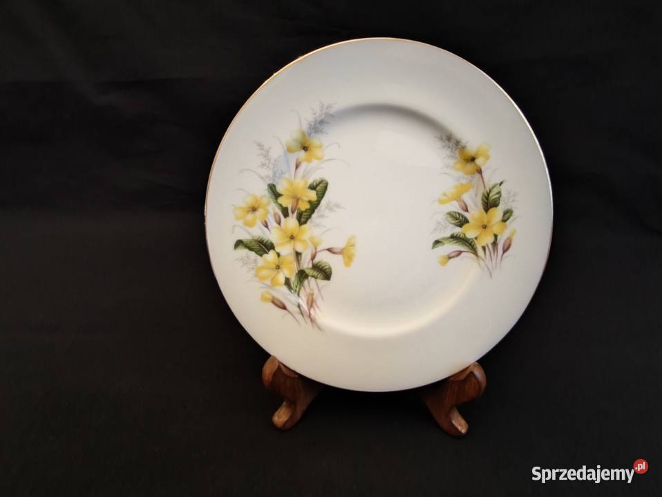 Talerz deserowy Royal Albert Primrose Chełm