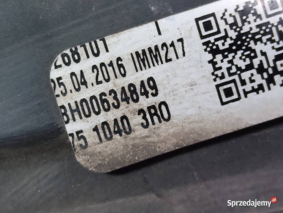 Listwa Drzwi Lewa Vw Beetle 5C 5C5853969 Pleszew sprzedam