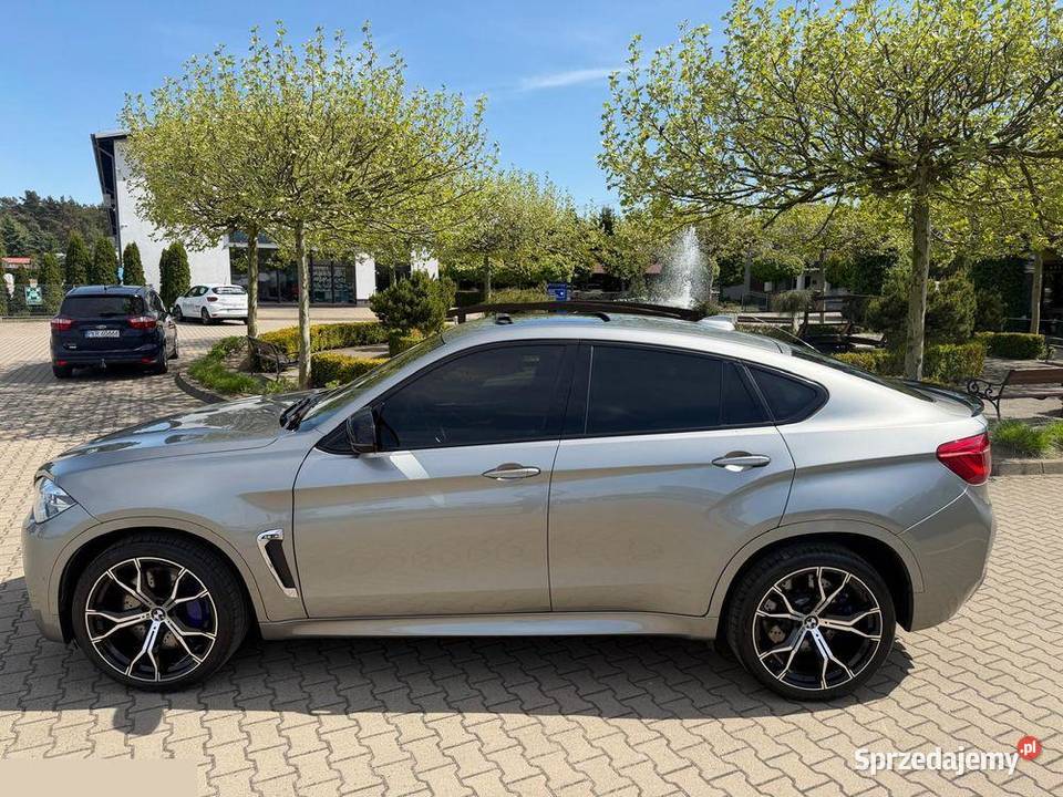 BMW X6M 44 benzyna 575 2017r Stan perfekcyjny 80000km Krotoszyn