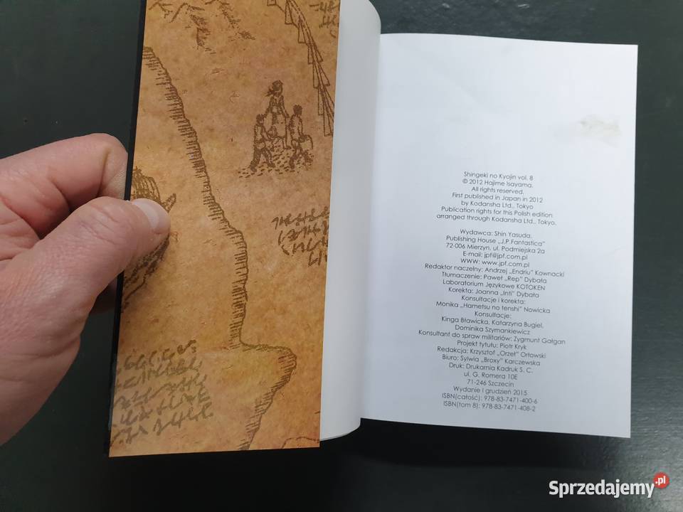 Atak Tytanów tom 8 Manga Komiksy Gdynia sprzedam